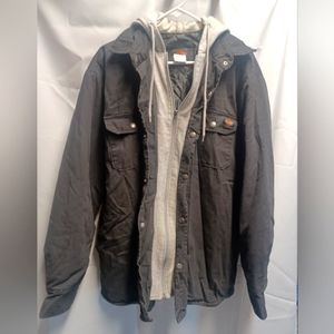 Dickies charcoal and gray hoodie